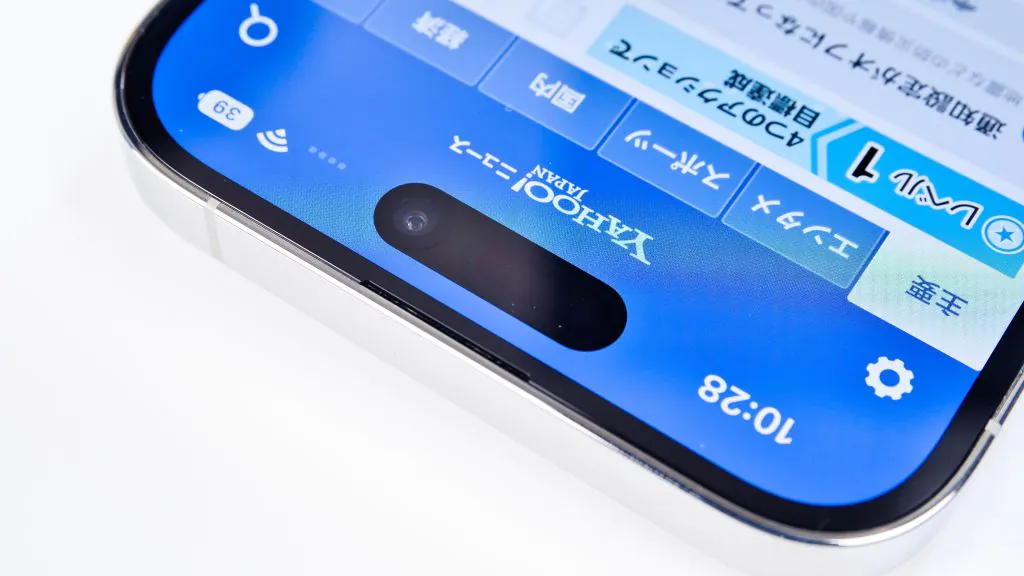 iPhone14Pro フロントカメラ