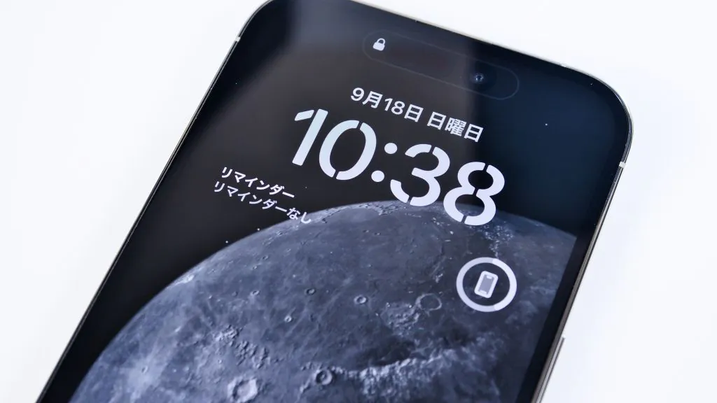 iPhone14Pro 常時点灯